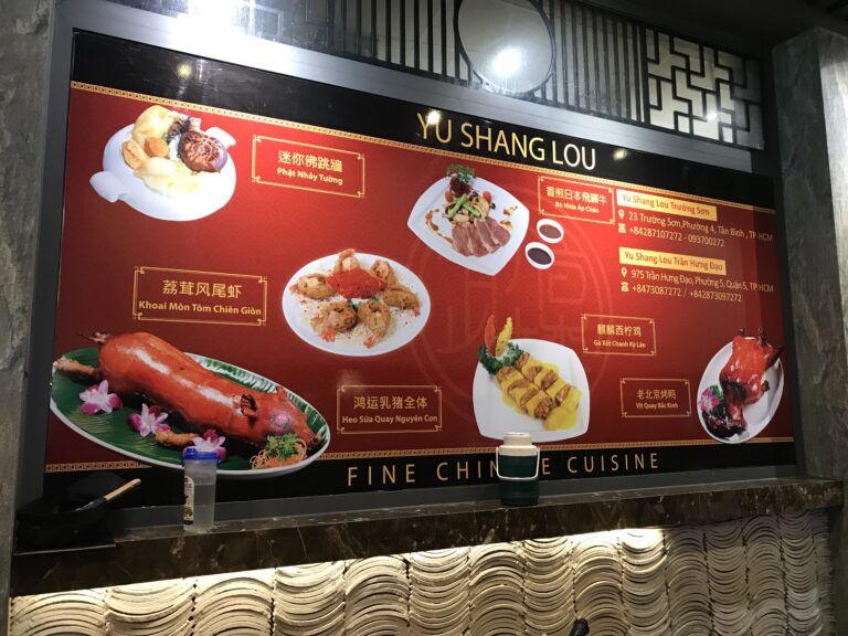 Công ty Duy An – Đối tác Nhà hàng Yu Shang Lou
