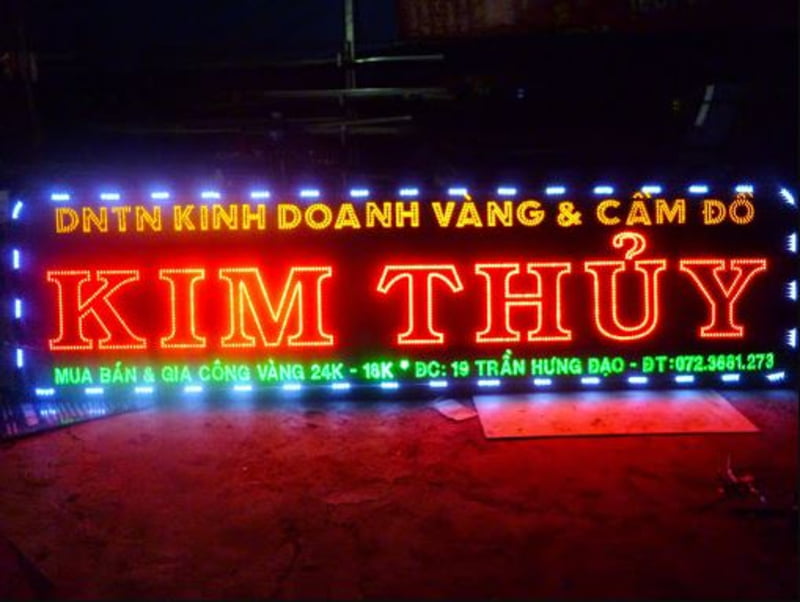 Bảng led điện tử 3 màu