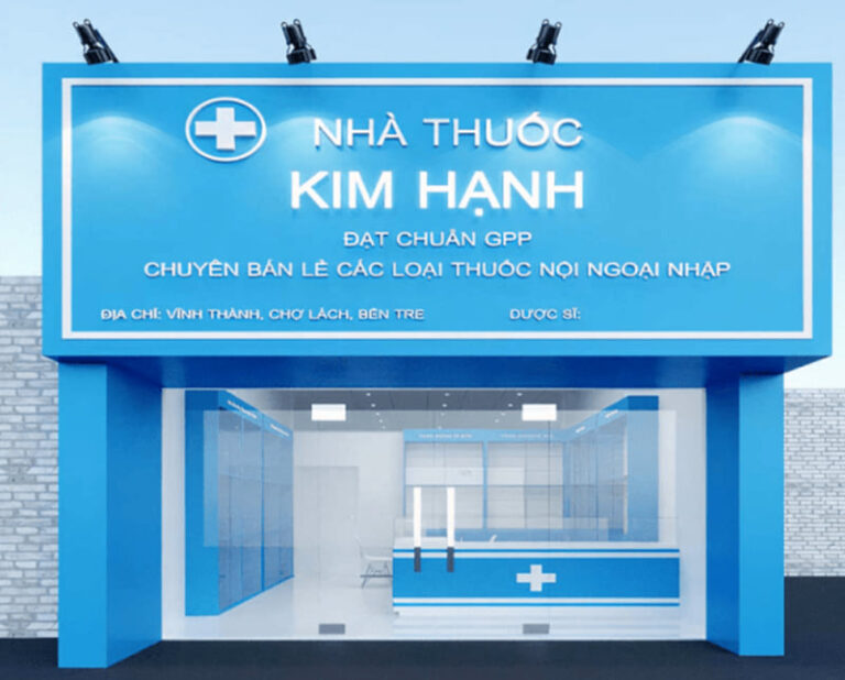 20+ mẫu bảng hiệu nhà thuốc đạt chuẩn GPP chuyên nghiệp, nổi bật