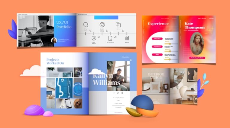 20+ portfolio mẫu sáng tạo, giúp gây ấn tượng với nhà tuyển dụng