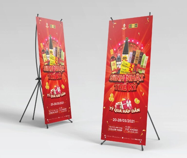 Standee quảng cáo là gì? Các loại standee