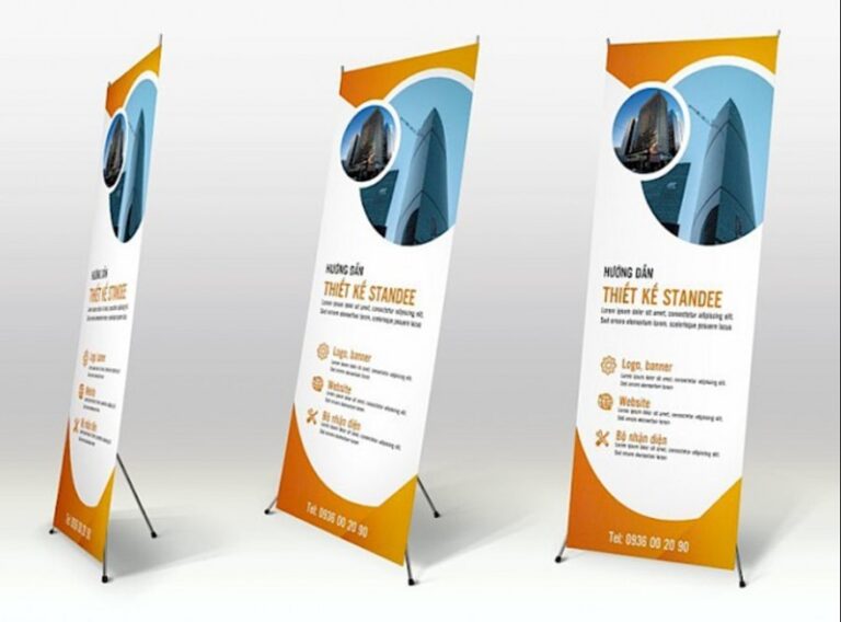 Cách lắp standee đơn giản nhanh chóng