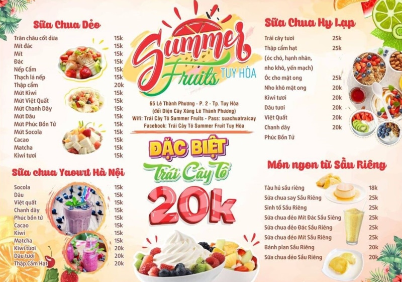 Mẫu bảng menu cho quán ăn truyền thống, bền bỉ