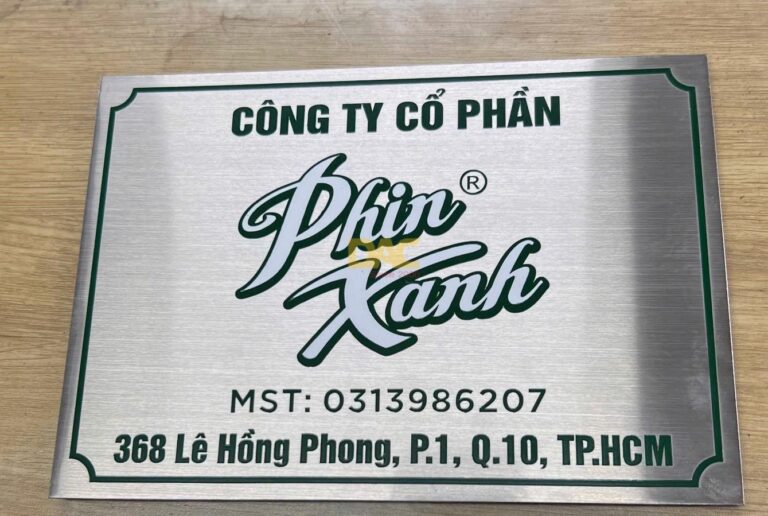 Biển Tên Công Ty