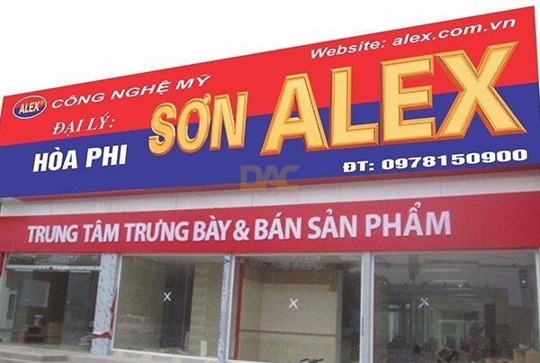 Biển bạt hiflex căng khung