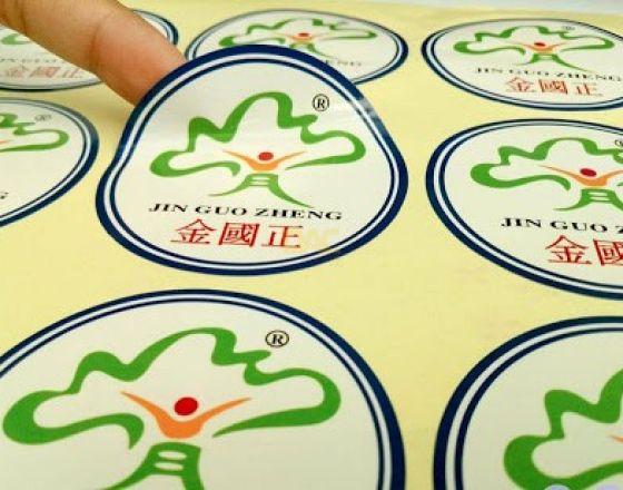 Mẫu gia công bế decal