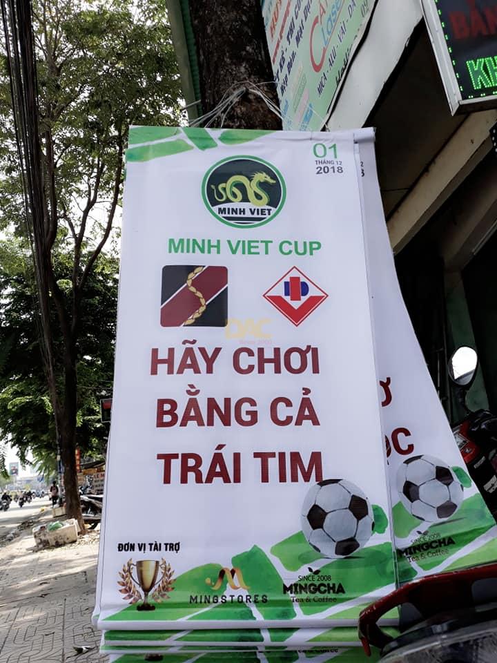 Mẫu ứng dụng của treo phướn