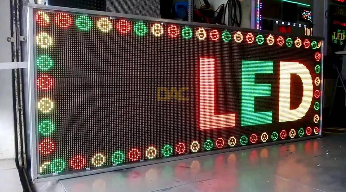 Mẫu ứng dụng hộp đèn led 3 màu