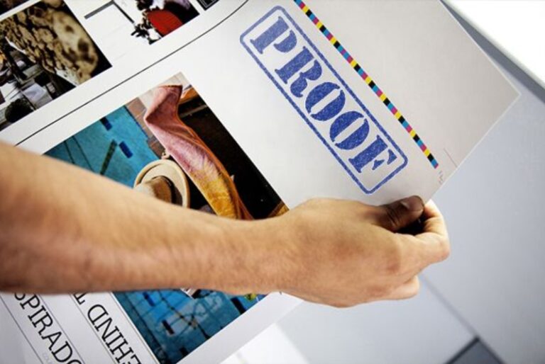 Proof là gì? Quy trình proofing trong in ấn và thiết kế