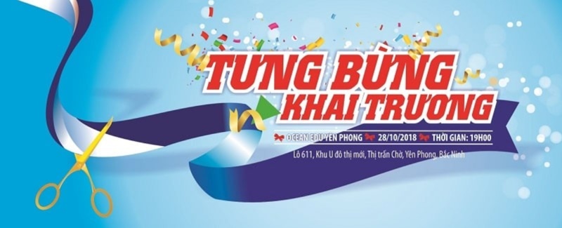 Ý nghĩa của banner khai trương