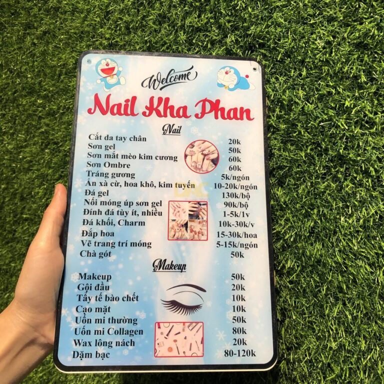 In bảng giá