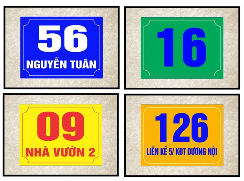 Màu sắc hợp phong thủy
