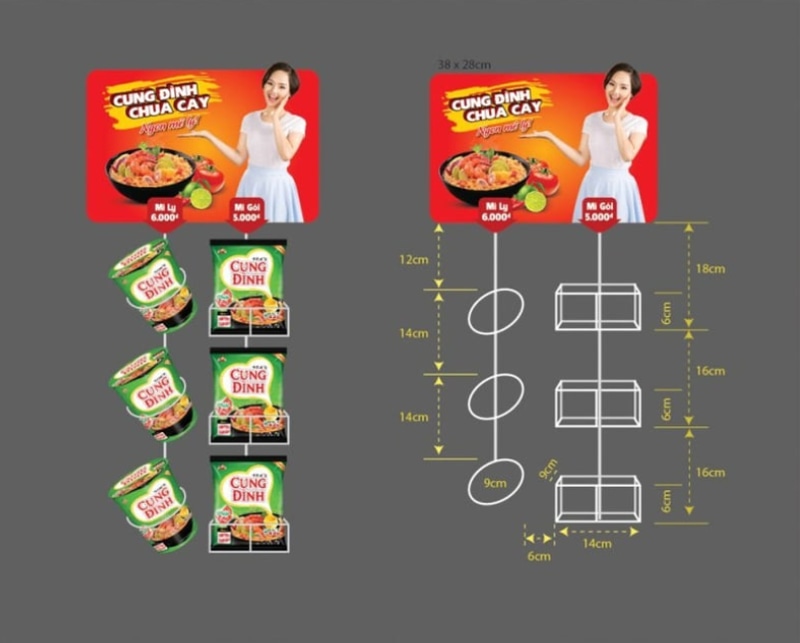 Ứng dụng của Hanger treo trong quảng cáo và bán lẻ