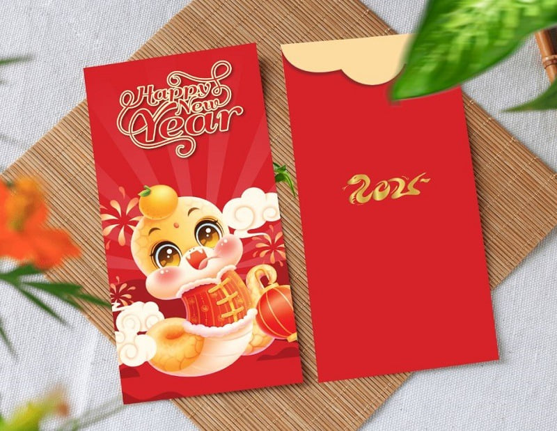 Một số chất liệu in bao lì xì phù hợp với kích thước