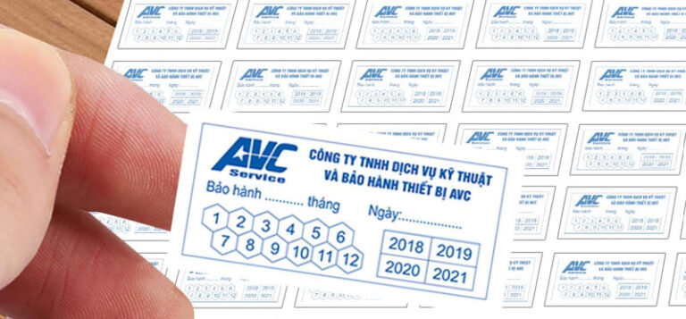 Tem vỡ trong in ấn quảng cáo: Giải pháp bảo mật tem nhãn