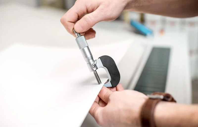 Sự khác biệt giữa định lượng giấy và độ dày giấy