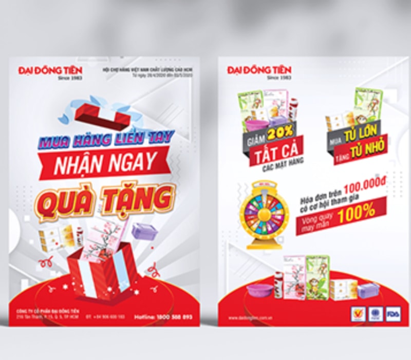 Tờ rơi giảm giá trực tiếp
