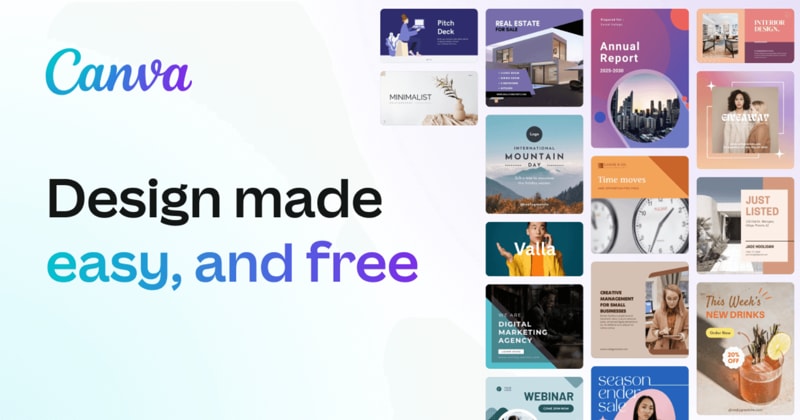 Canva - phần mềm thiết kế tem nhãn miễn phí