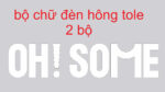 Oh! Some – bảng hiệu, nội thất và POSM