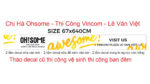 Oh! Some – bảng hiệu, nội thất và POSM