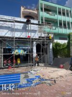 VinFast Vĩnh Hoa Mai – Bảng hiệu & mặt dựng