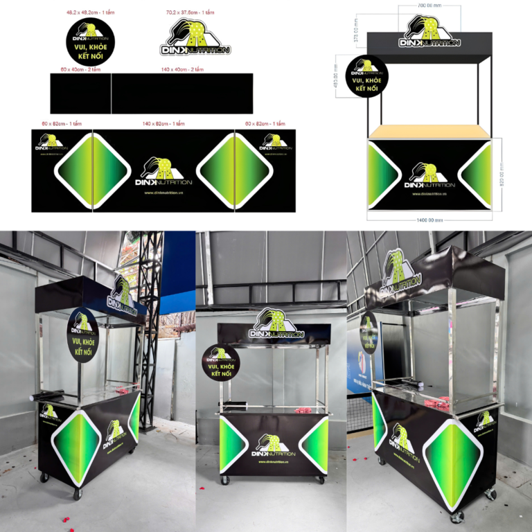 Decal Dán Xe & Backdrop In Bạt – DINK NUTRITION