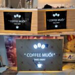 Bảng Hiệu Mica Chữ Nổi – Đẳng Cấp Thương Hiệu Coffee Muối - Ảnh 3