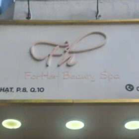 ForHer Beauty & Spa – Bảng hiệu chữ nổi