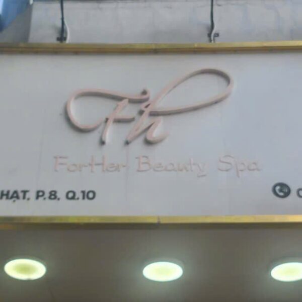 ForHer Beauty & Spa – Bảng hiệu chữ nổi