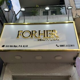 ForHer Beauty & Spa – Bảng hiệu chữ nổi