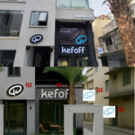 Bộ bảng hiệu chữ nổi LED & bảng nhận diện thương hiệu KefOff - Ảnh 3