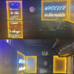 Thi công bảng đèn LED Neon trang trí & Biển chỉ dẫn WC sáng tạo, hài hước