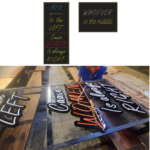 Thi công bảng đèn LED Neon trang trí & Biển chỉ dẫn WC sáng tạo, hài hước - Ảnh 3