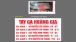 Tay Ga Hoàng Gia – Bộ bảng hiệu cửa hàng