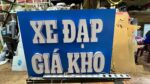 Xe Đạp Giá Kho – Bộ bảng hiệu chuỗi cửa hàng