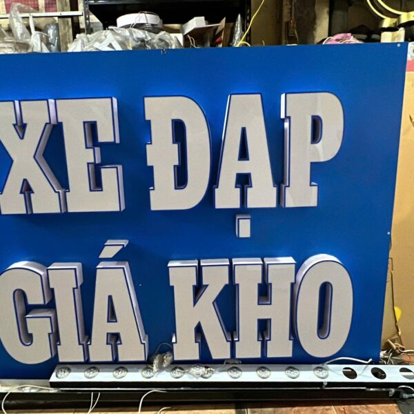 Xe Đạp Giá Kho – Bộ bảng hiệu chuỗi cửa hàng
