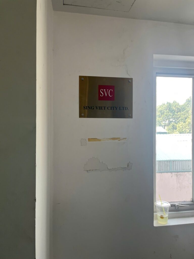 SVC – Bảng tên công ty Inox
