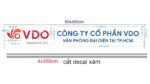 VDO – Bộ logo chữ nổi phát sáng