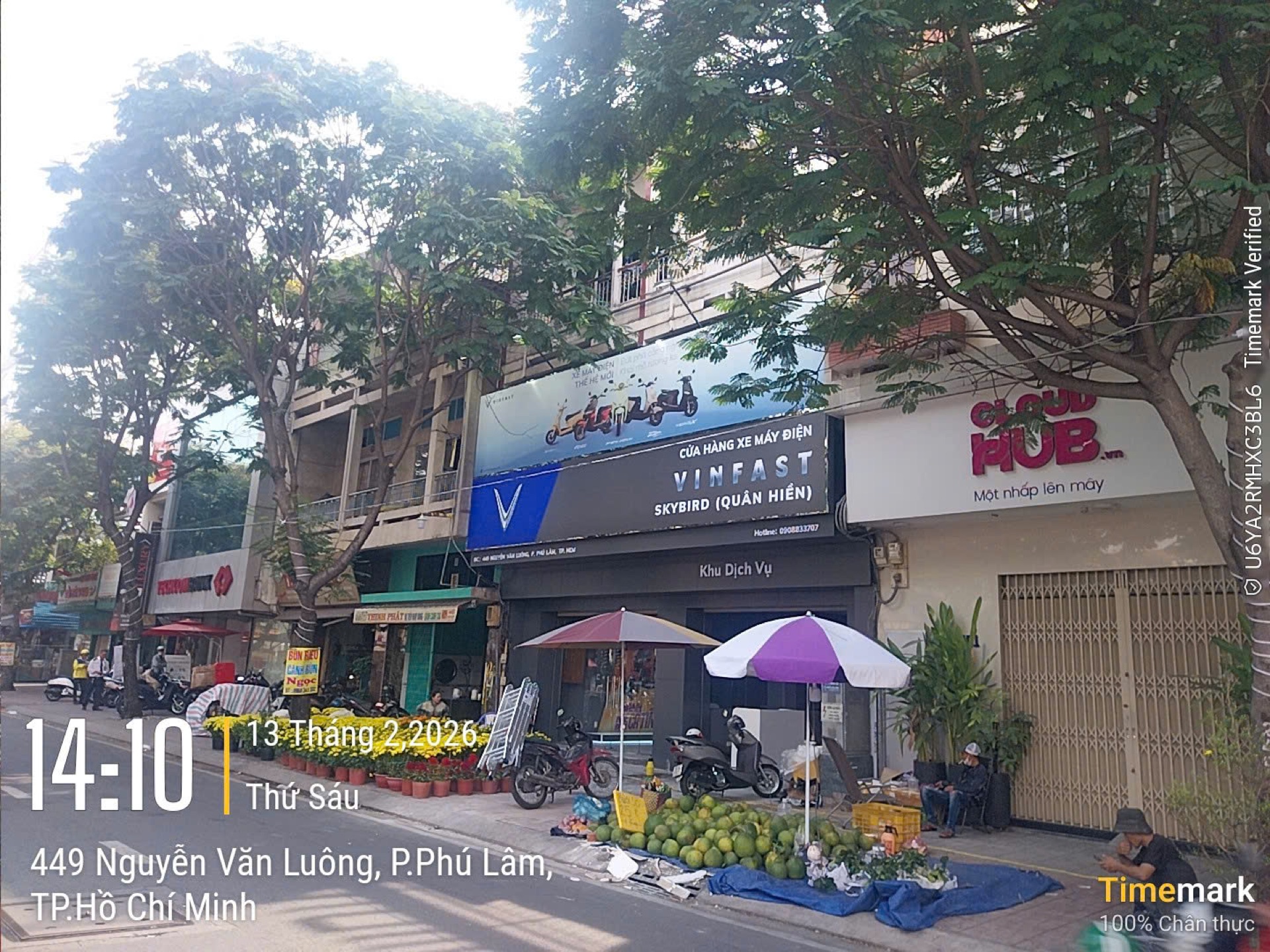 VinFast Quận 6 – Bảng hiệu & mặt dựng
