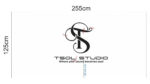 TSOL Studio – Logo Inox dán tường