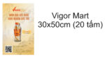 Vigor Mart – Decal quảng cáo