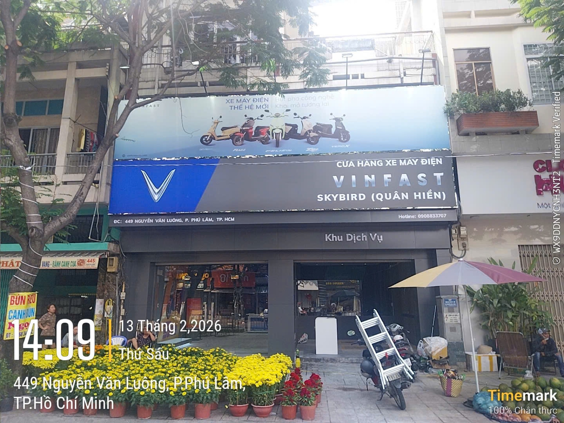 VinFast Quận 6 – Bảng hiệu & mặt dựng