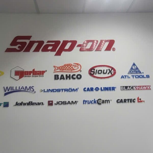 Snap-on – Bộ logo chữ nổi Mica