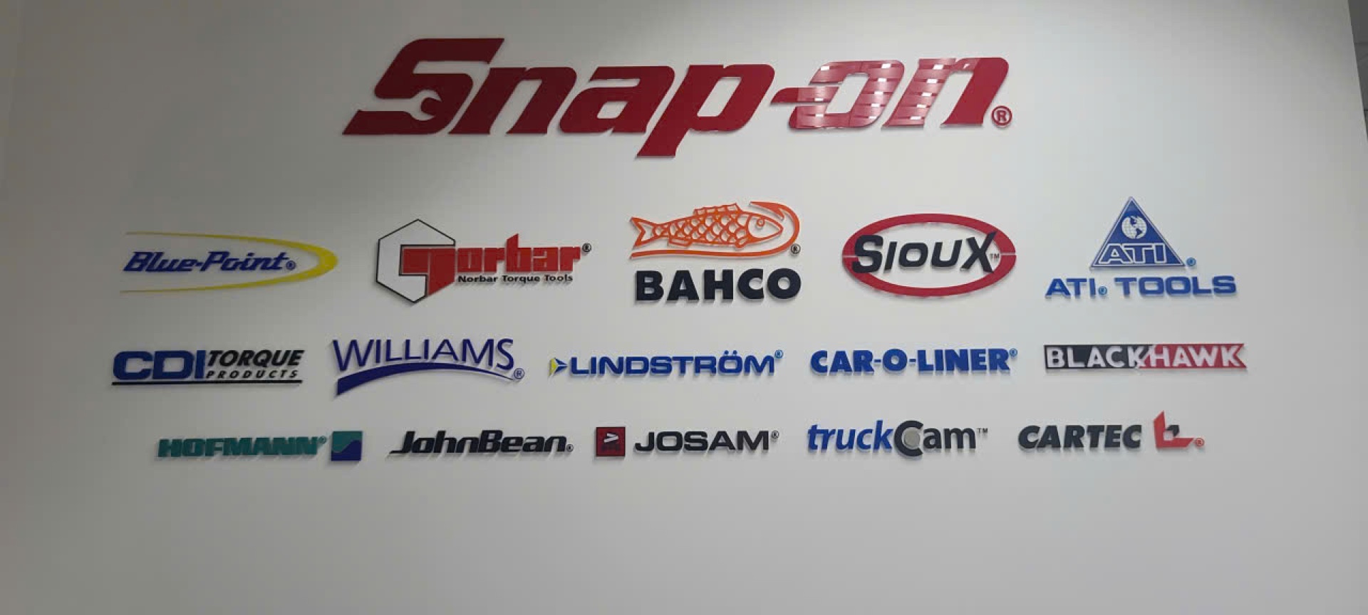 Snap-on – Bộ logo chữ nổi Mica