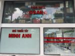 Nhà thuốc Minh Anh – Chữ nổi Mica viền Inox