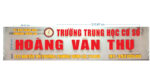 Trường Hoàng Văn Thụ – Bảng hiệu chữ nổi