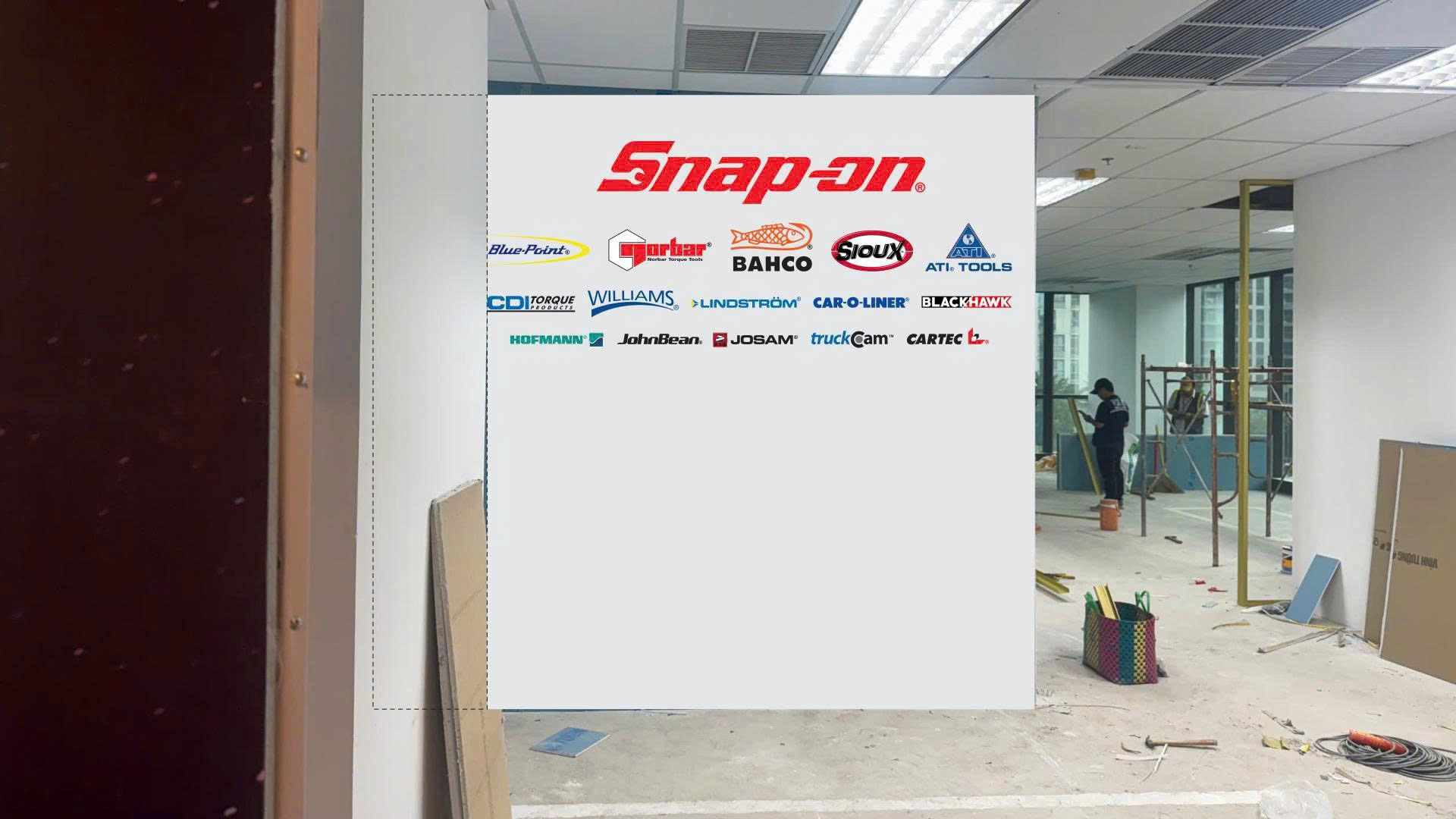 Snap-on – Bộ logo chữ nổi Mica