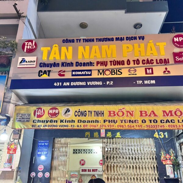 Tân Nam Phát – Bảng hiệu Mica chữ nổi