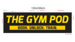The Gym Pod – Bảng hiệu mặt tiền