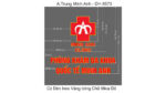 Minh Anh Clinic – logo và chữ nổi Mica